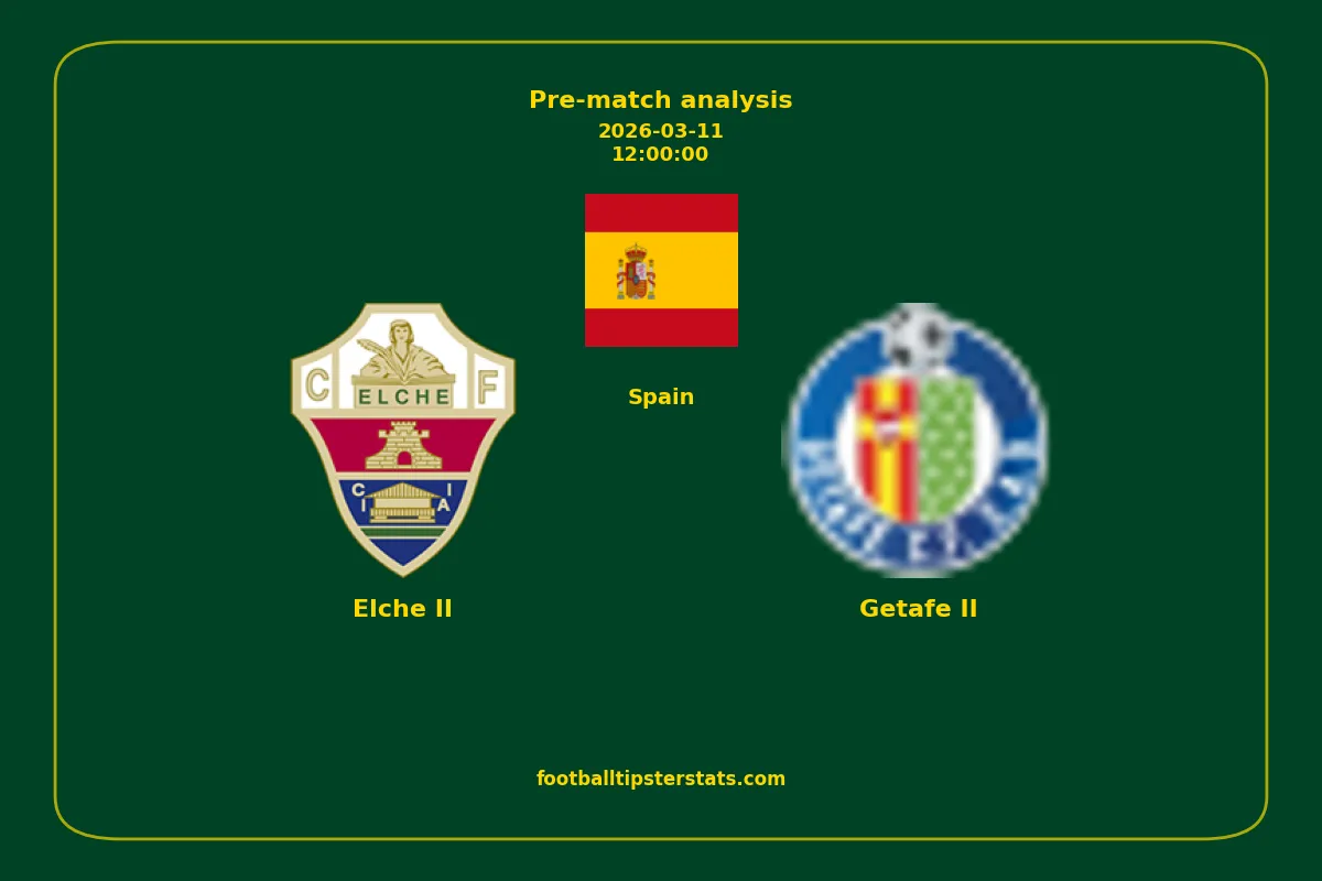 Pre-match analysis: Elche II vs Getafe II on 2026-03-11